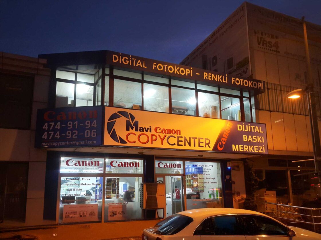 Bahçelievler Vinil Germe Tabela