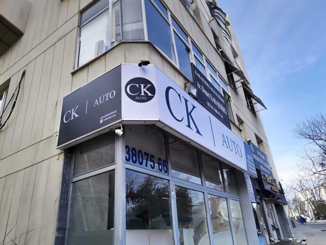 Işıksız Vinil Germe Tabela Hizmetleri